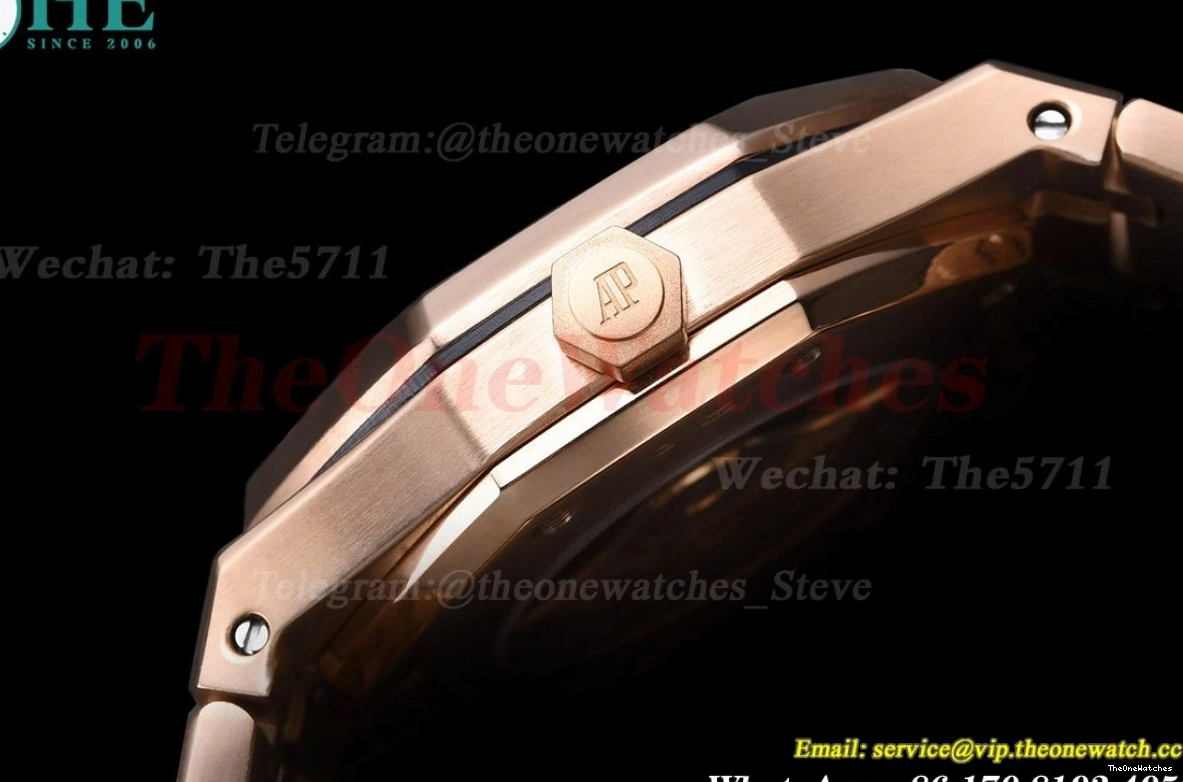 GDF Dial RG Oak Black Royal 41mm 15400 RG MY8215 1225